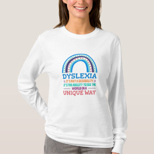 Dyslexia Awareness Dyslexic T-Shirt