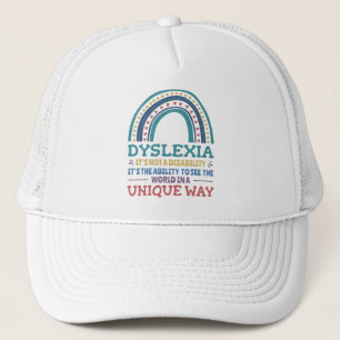 Dyslexia Awareness Dyslexic Truckerkappe