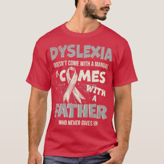 Dyslexia Doesnx27t enthält ein Handbuch, das 2 T-Shirt