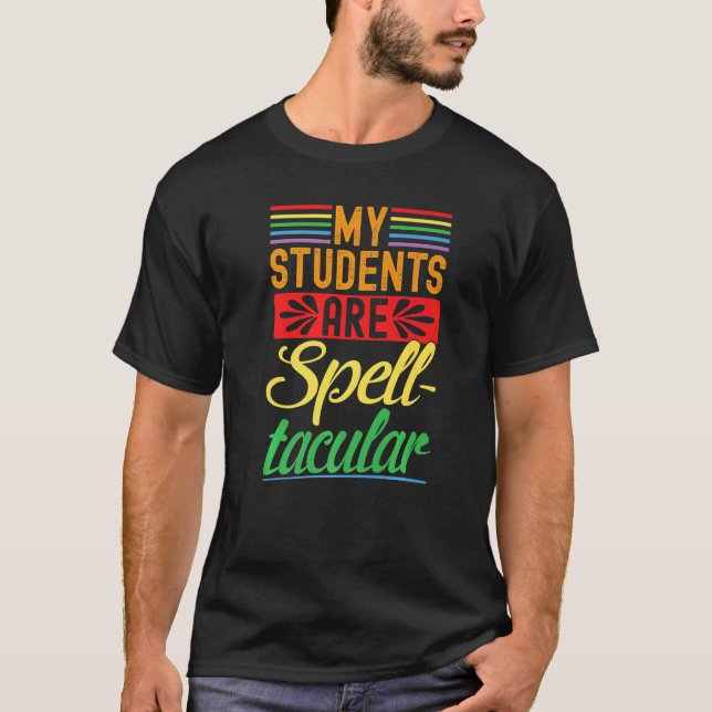 Dyslexia Teacher Awareness Dyslexic Reading Therap T-Shirt (Vorderseite)