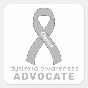 Dyslexie Advocate Quadratischer Aufkleber