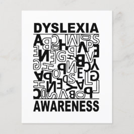 Dyslexie Bewusstsein Dyslexie Lehrer Schüler Flyer