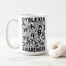 Dyslexie Bewusstsein Dyslexie Lehrer Schüler Kaffeetasse