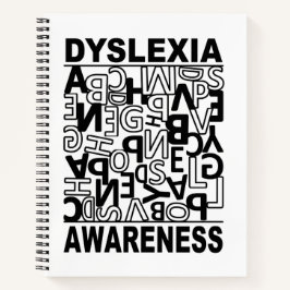 Dyslexie Bewusstsein Dyslexie Lehrer Schüler Notizbuch