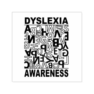 Dyslexie Bewusstsein Dyslexie Lehrer Schüler Permastempel