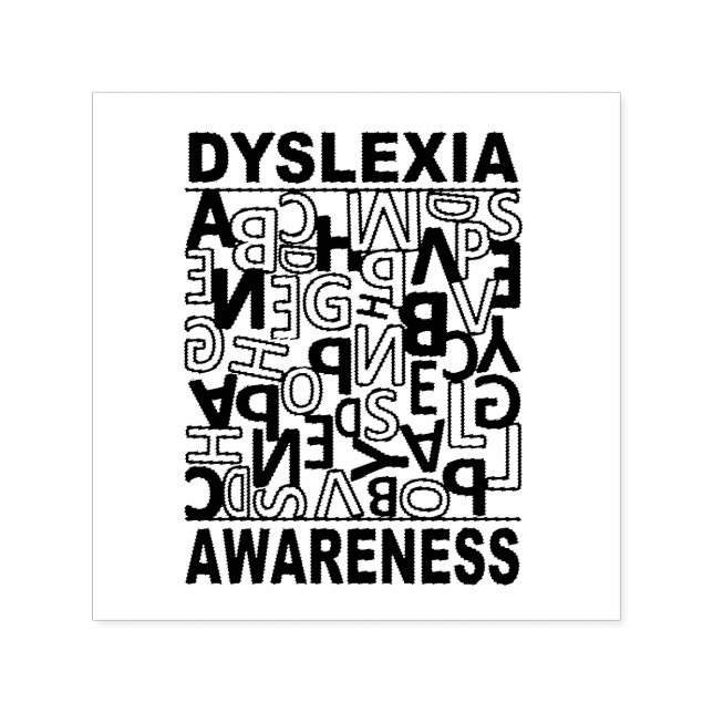 Dyslexie Bewusstsein Dyslexie Lehrer Schüler Permastempel (Design)