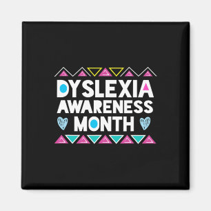 Dyslexie Bewusstsein Monat Arzneimittel Dyslexie B Magnet