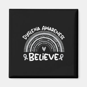 Dyslexie Bewusstsein Monat Shirt Dyslexie Magnet