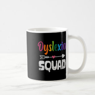 Dyslexie-Bewusstseinsmonat Dyslexie-Lehrer Therape Kaffeetasse