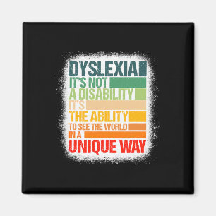 Dyslexie Es ist keine Behinderung Dyslexie Bewusst Magnet