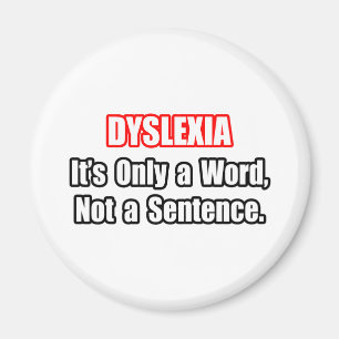 Dyslexie...kein Satz Magnet