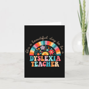 Dyslexie Lehrer Retro Dyslexie Sped Therapist Rai Karte
