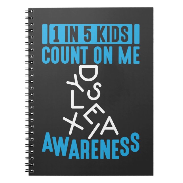 Dyslexie Lesehemmung Dyslexie Therapeut Notizblock (Vorderseite)