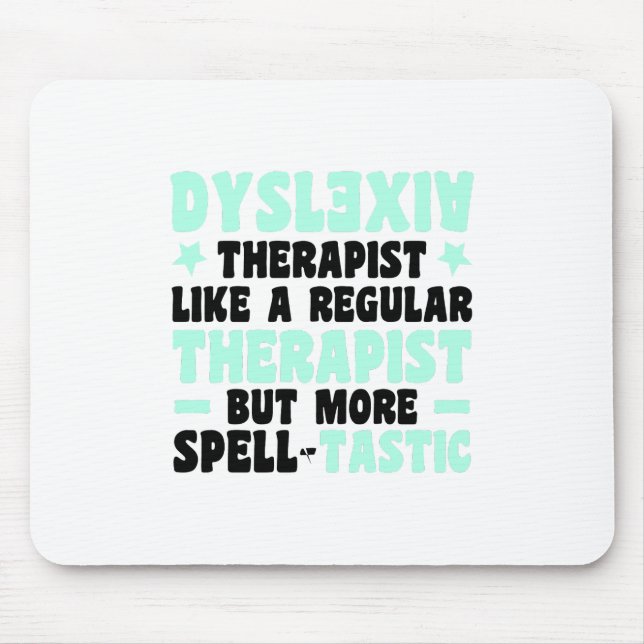 Dyslexie Mousepad (Vorne)
