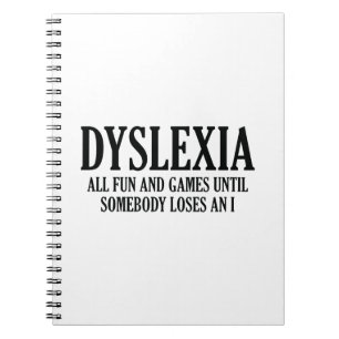 Dyslexie Notizblock