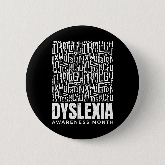 Dyslexie Warrier Dyslexie Button (Vorderseite)