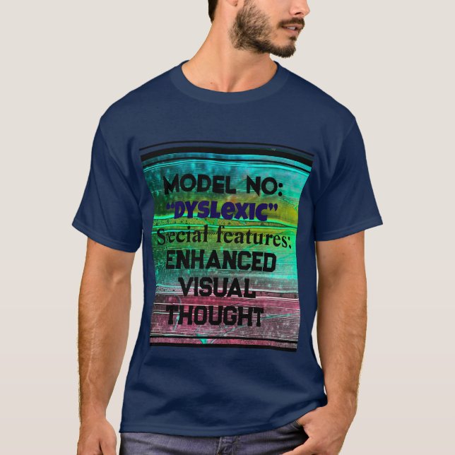 Dyslexischer T - Shirt (Vorderseite)