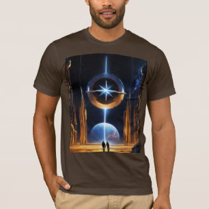 Dyson StarGate - Futuristisches T-Shirt kosmischer