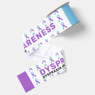 Dyspraxie-Bewusstseins-Schleifenmuster Ripsband
