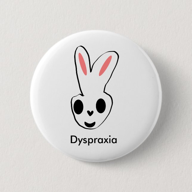 Dyspraxie Button (Vorderseite)