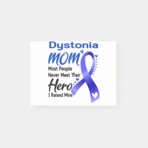 Dystonia Awareness Month Ribbon Geschenke Post-it Klebezettel