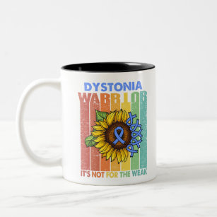 Dystonia-Krieger ist es nicht für die Schwäche Zweifarbige Tasse