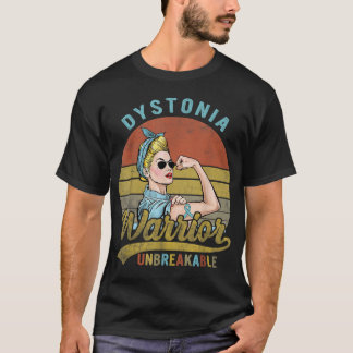 Dystonia Krieger Unzerbrechliches Bewusstsein Vint T-Shirt
