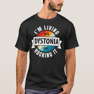 Dystonie-Bewusstsein Leben mit Sklerodermie Verwan T-Shirt