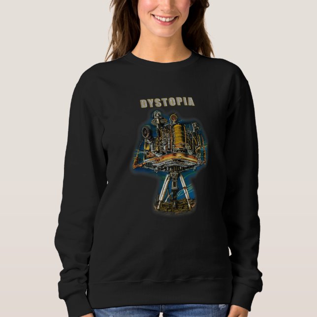 Dystopia  Futuristic Sweatshirt (Vorderseite)