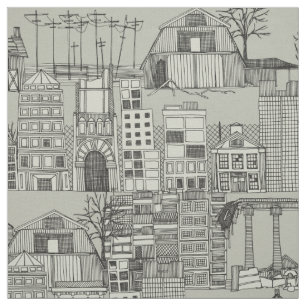 Dystopie-Toile Stoff