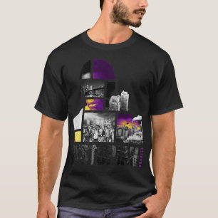 Dystopisch Abstrakt T-Shirt