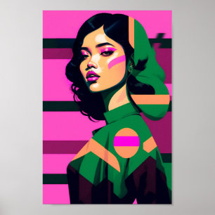 Dystopisch Vintag Poster