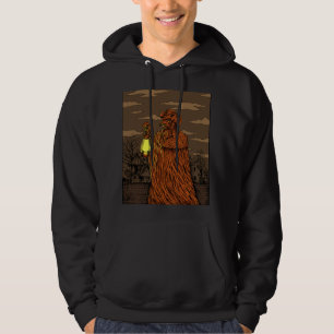Dystopischer zeichn eines Pestarztes Hoodie