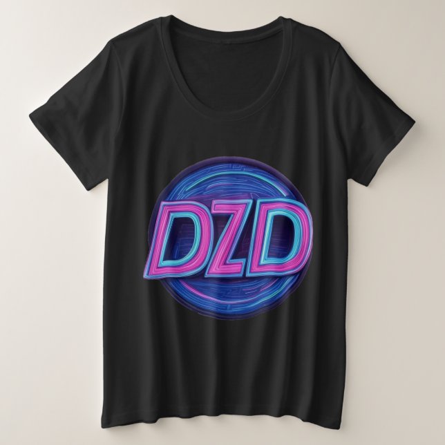 DZD-Logo 80er Jahre Themed Shirt (Design vorne)