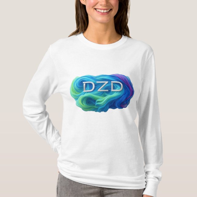 DZD-Logo-Drehfarben T-Shirt (Vorderseite)
