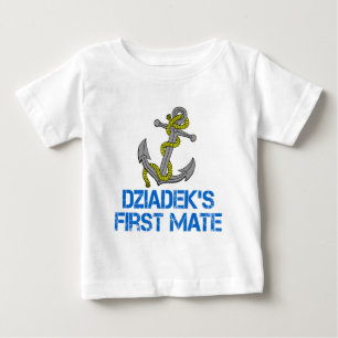 Dziadeks erster Mann Baby T-shirt