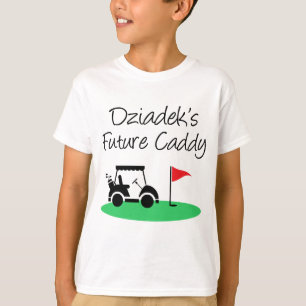 Dziadeks zukünftiger Caddy polnischer Enkel T-Shirt