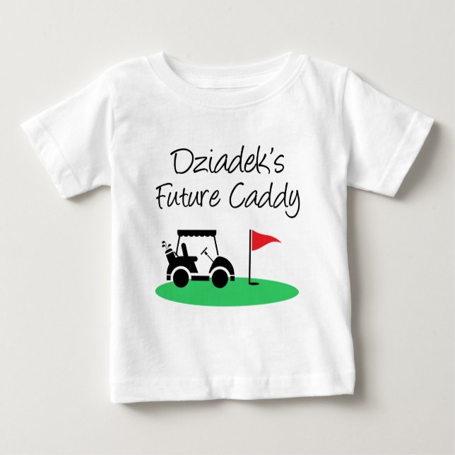 Dziadeks zukünftiges kaddeliges polnisches Großkin Baby T-shirt (Vorderseite)
