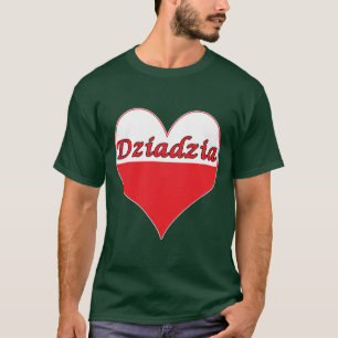 Dziadzia Polnisches Herz T-Shirt
