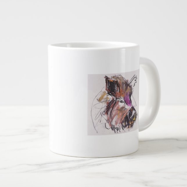 Dzik Jumbo-Tasse (Vorderseite Rechts)