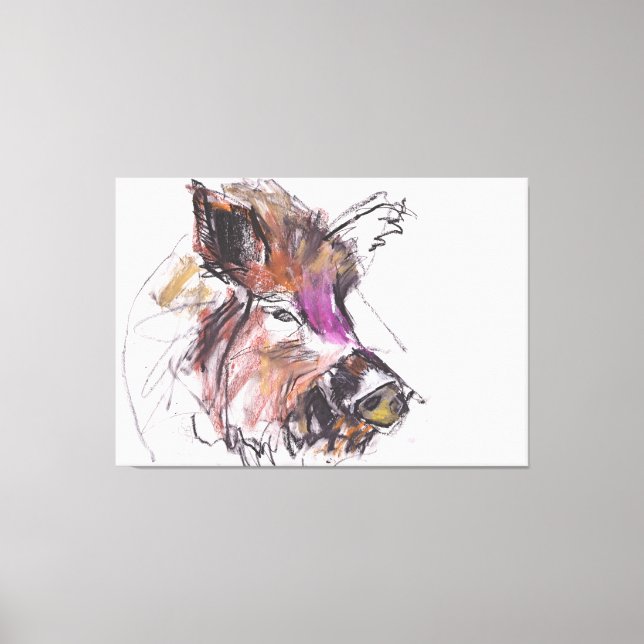 Dzik Leinwanddruck (Vorderseite)
