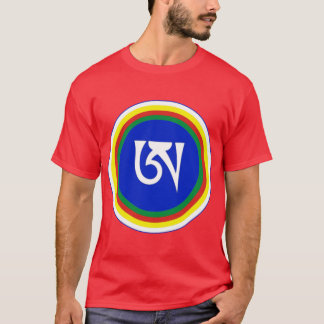 Dzogchen Meditationtibetischer Buchstabe A Buddhis T-Shirt