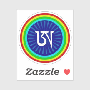 Dzogchen-Symbol Tibetischer Buddhismus Aufkleber