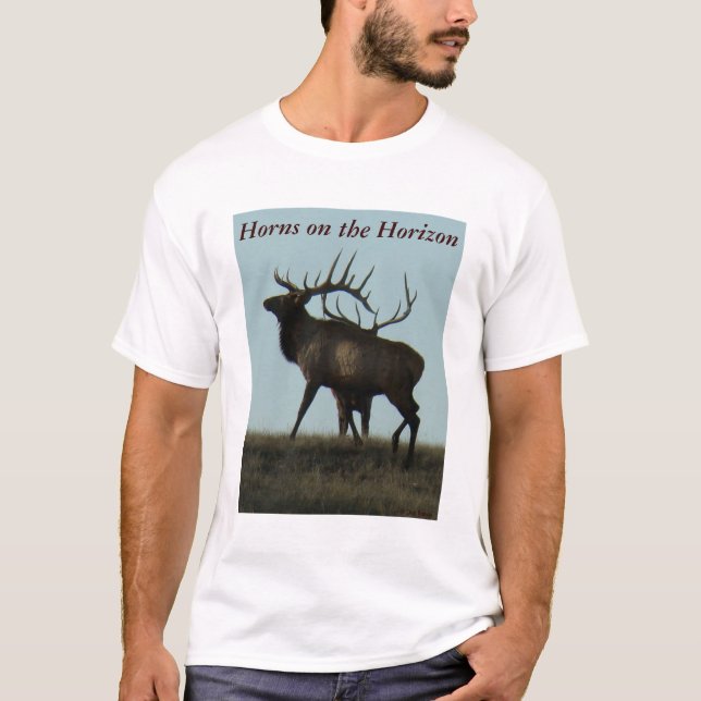 E14 Silhouette am Horizont T-Shirt (Vorderseite)