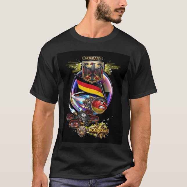 E1-Deutschland T-Shirt (Vorderseite)