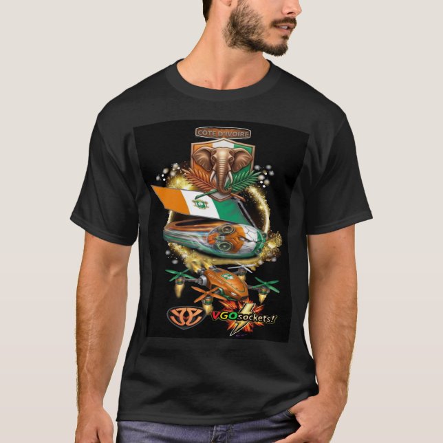 E2-Elfenbeinküste T-Shirt (Vorderseite)