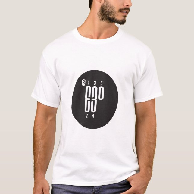 E30 Gänsedose Knob-Shirt T-Shirt (Vorderseite)
