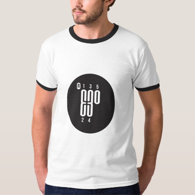 E30 Gänsedose Knob-Shirt T-Shirt (Vorderseite)