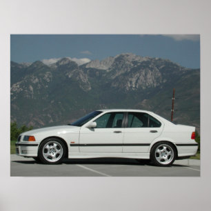 E36 M3 Limousine Poster
