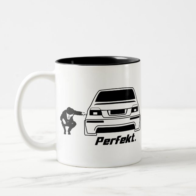 e39 M5 perfekt Zweifarbige Tasse (Links)